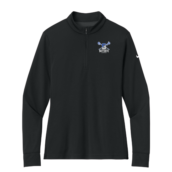 Scituate Lacrosse - Nike Women's Essential 1/2-Zip Cover-Up (NKHM7969)