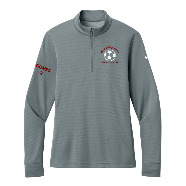 West Bridgewater Girls Soccer - Nike Women's Essential 1/2-Zip Cover-Up (NKHM7969)