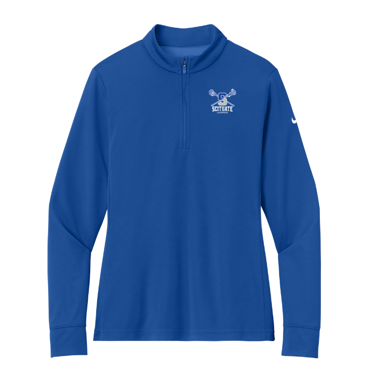 Scituate Lacrosse - Nike Women's Essential 1/2-Zip Cover-Up (NKHM7969)