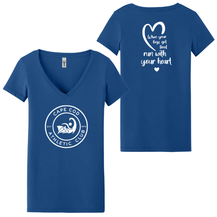 Cape Cod Athletic Club - **Limited Edition** Next Level Apparel® Women’s V-Neck Tee (NL1540)