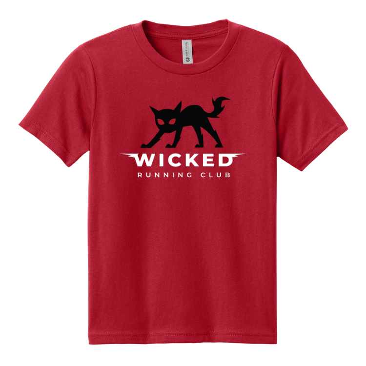 Wicked Running Club - Camiseta de algodón para jóvenes (NL3310)