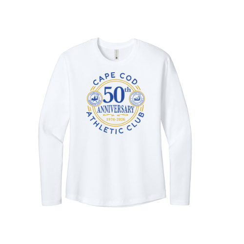 Cape Cod Athletic Cub- CCAC 50th Anniversary Edition- Women’s Cotton Relaxed Long Sleeve Tee (NL3911)