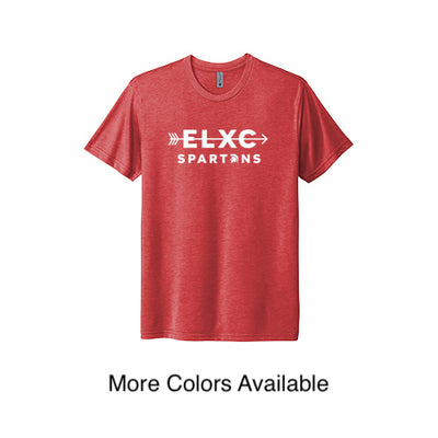 East Longmeadow Cross Country - Camiseta unisex de mezcla triple Next Level Apparel (NL6010)