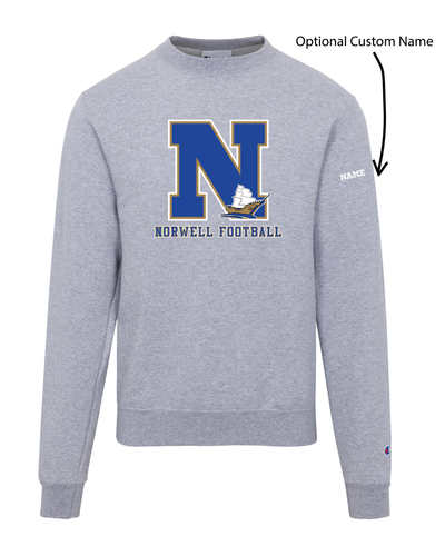 Sudadera con cuello redondo del campeón de fútbol de Norwell (S600)