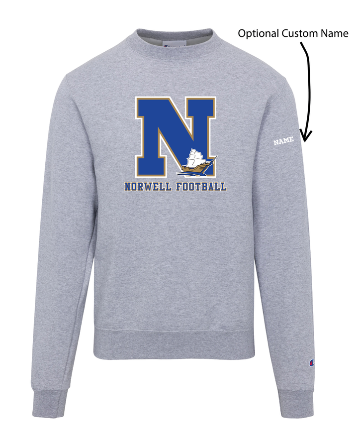 Norwell Football Champion Crewneck Sweatshirt (S600)