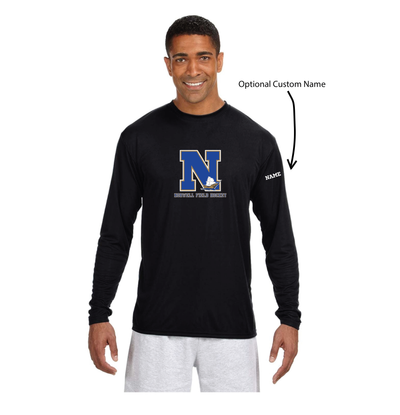 Camiseta de manga larga de rendimiento refrescante para hombre de Norwell Field Hockey (A4N3165)