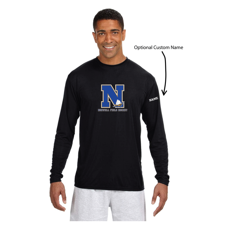 Camiseta de manga larga de rendimiento refrescante para hombre A4 de Norwell Field Hockey (N3165)