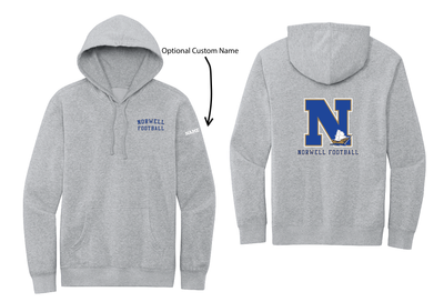 Sudadera con capucha polar unisex para adultos de Norwell Football (DT6100)