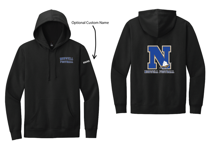 Norwell Football - Adult Unisex Fleece Hoodie (DT6100)