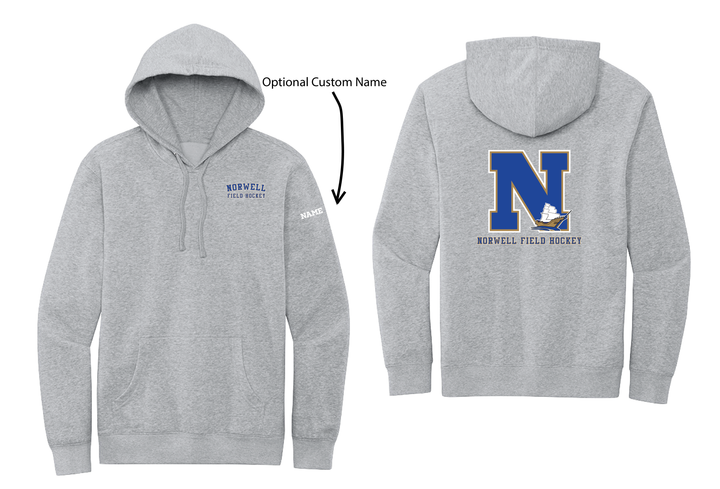 Norwell Field Hockey - Adult Unisex Fleece Hoodie (DT6100)