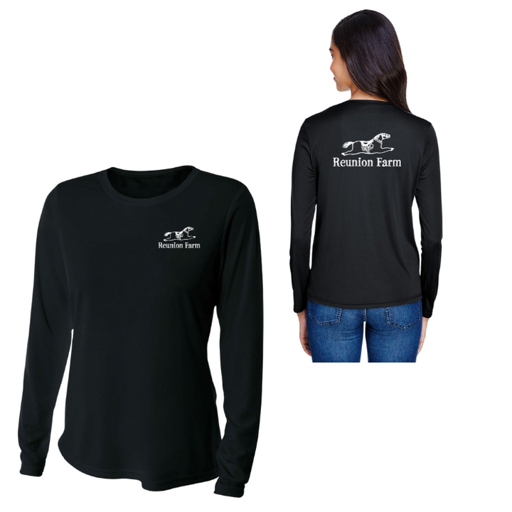 Reunion Farm - Women's Long Sleeve Cooling Performance Crew Shirt (NW3002)