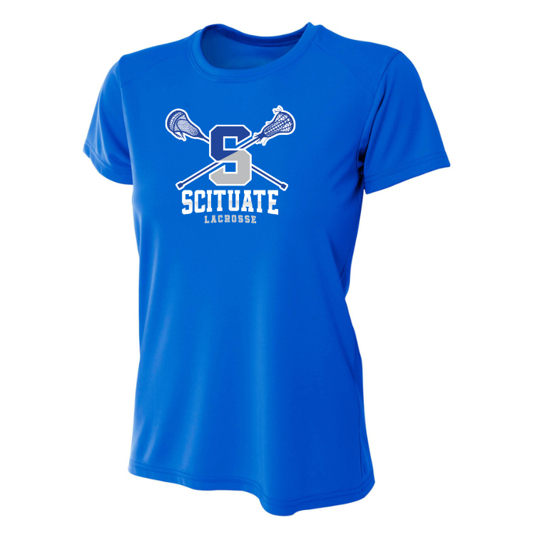 Camiseta de rendimiento refrescante para mujer de Scituate Lacrosse (NW3201)