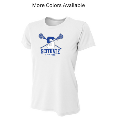 Scituate Lacrosse - Camiseta refrescante de alto rendimiento para mujer (A4NW3201)