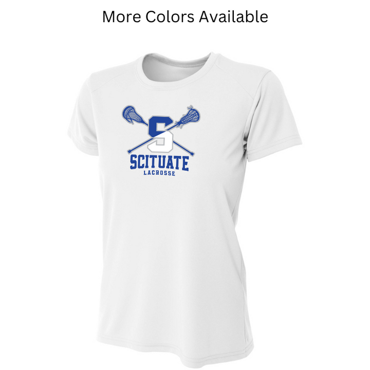 Camiseta de rendimiento refrescante para mujer de Scituate Lacrosse (NW3201)