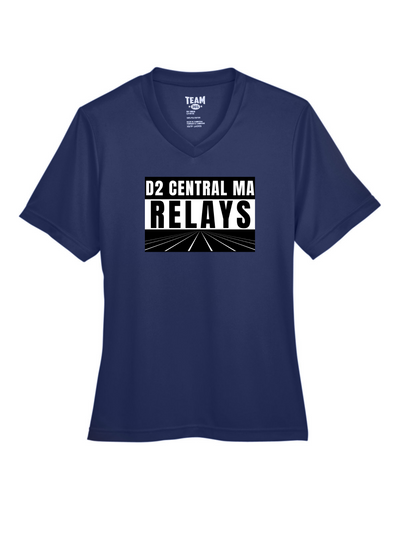 Camiseta de rendimiento para mujer, División 2 de Relevos del Distrito E (LST353)