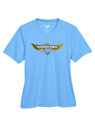 Campeonato de la Liga de Middlesex - Camiseta de rendimiento para mujer (LST353)