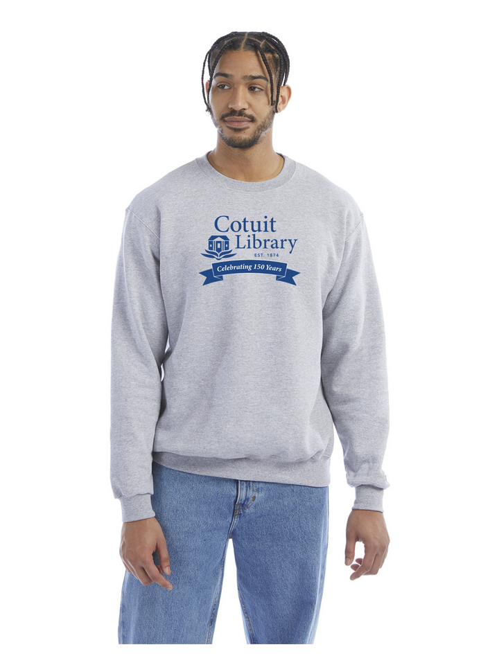 Sudadera con cuello redondo Champion de Cotuit Library (S600)