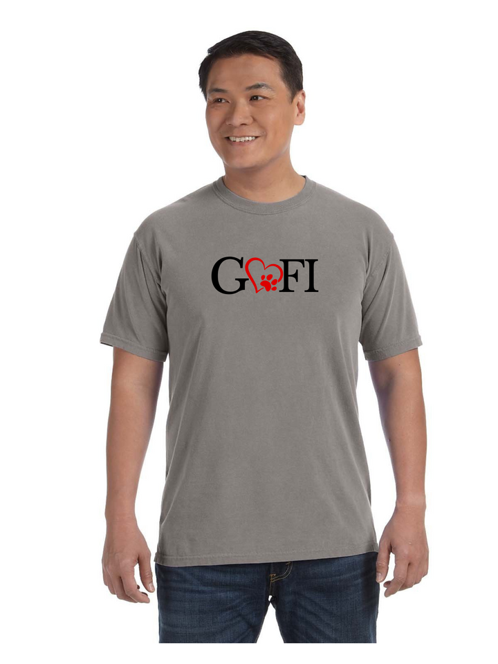 GOFI - Camiseta unisex de peso pesado para adultos (C1717)