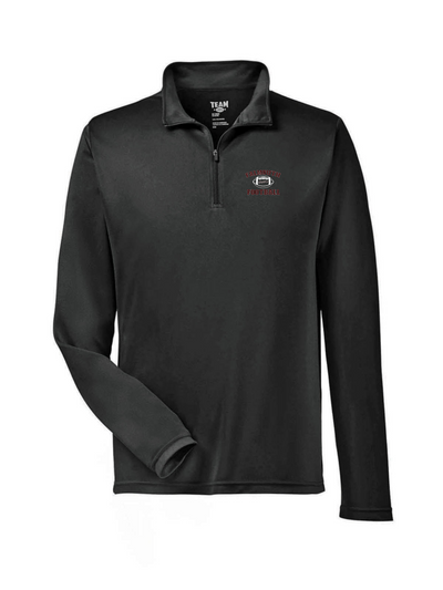 Camiseta de fútbol de Falmouth - Team 365 para hombre, con cremallera de un cuarto de rendimiento (TT31) (F001)