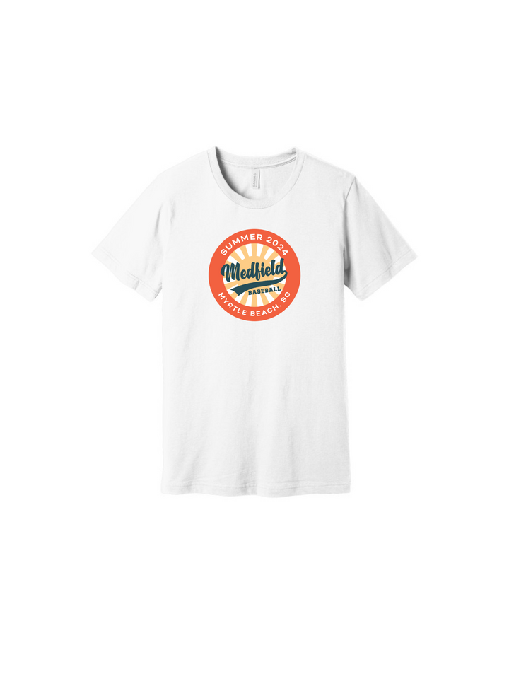 Camiseta unisex de béisbol de Medfield 12U (3001CVC)