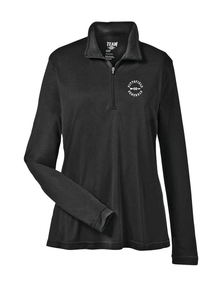 Pittsfield Cross Country - Team 365 Ladies' Zone Performance Quarter-Zip (TT31W)