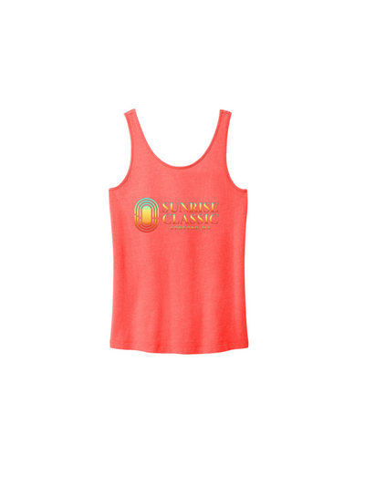 Camiseta sin mangas teñida con lavado playero para dama Sunrise Classic de Port &amp; Company® (LPC099TT)