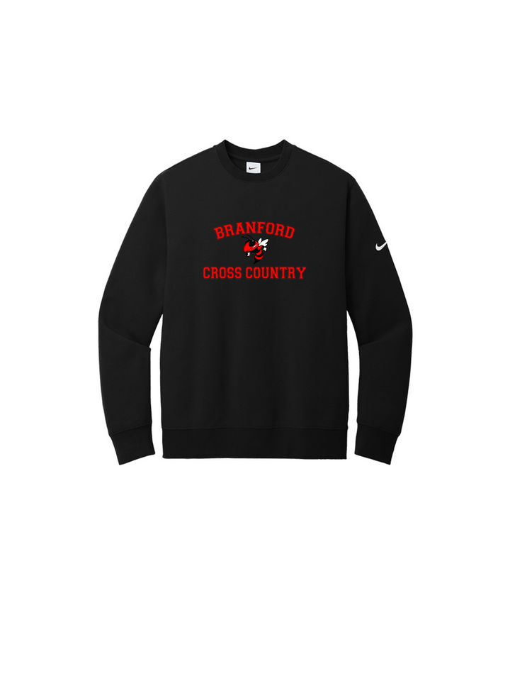 Branford Cross Country - Nike Club Fleece Unisex Crewneck (NKFD9863)