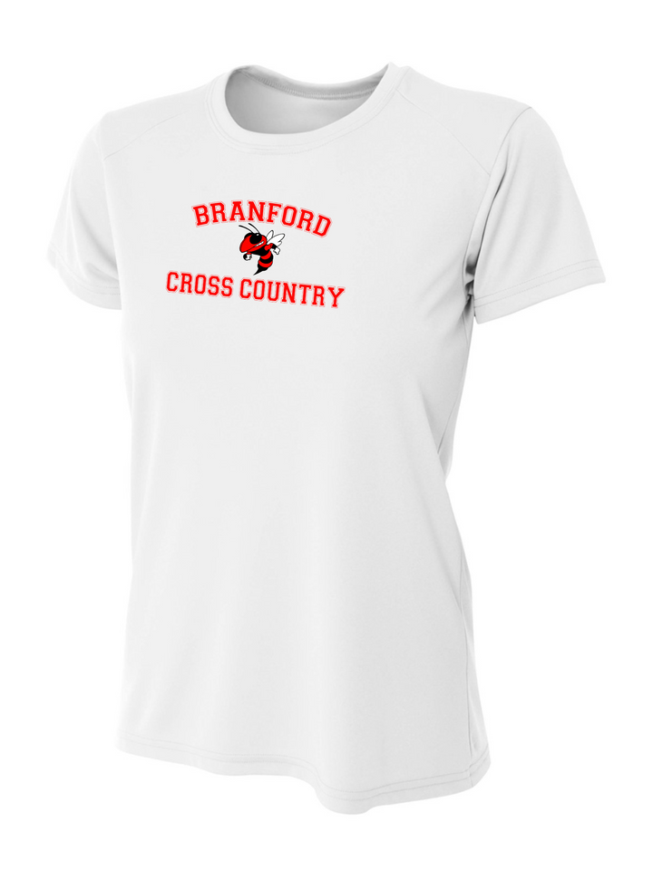 Camiseta de rendimiento refrescante para mujer Branford Cross Country (NW3201)