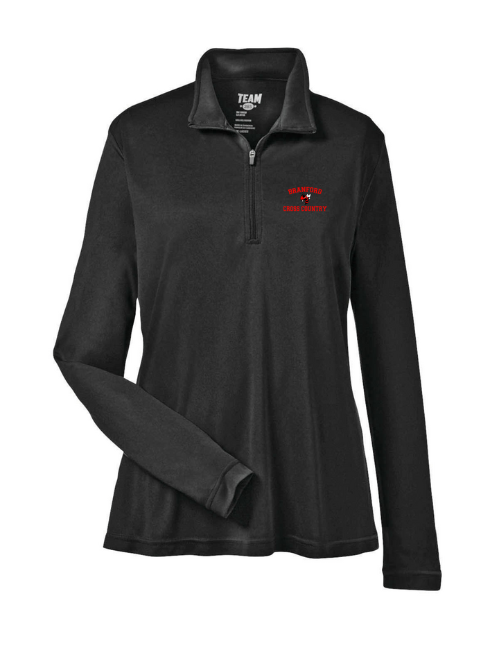 Branford Cross Country - Team 365 Ladies' Zone Performance Quarter-Zip (TT31W)