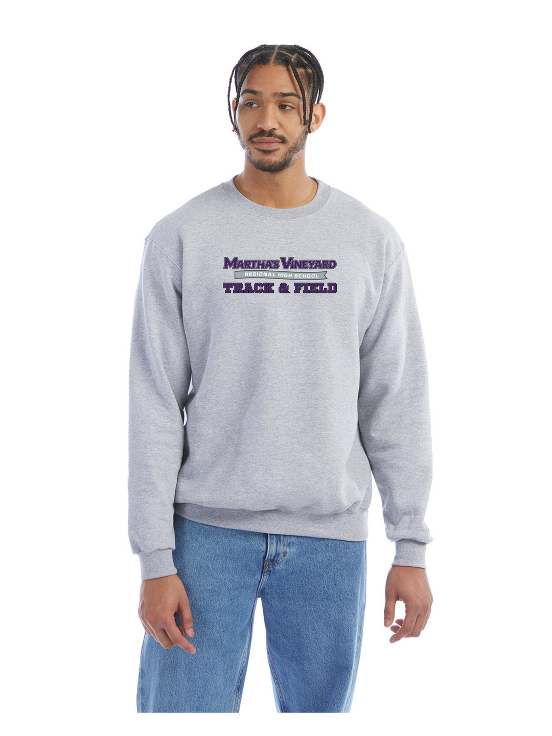 Martha's Vineyard Track and Field - Champion Crewneck Sweatshirt (S600)