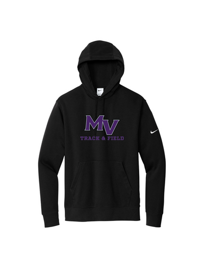 Sudadera con capucha y logo Nike Club Fleece Sleeve de Martha's Vineyard Track and Field (NKDR1499)