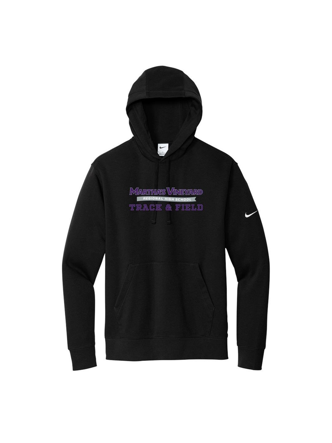 Martha's Vineyard Track and Field - Nike Club Fleece Sleeve Swoosh Pullover Hoodie (NKDR1499)