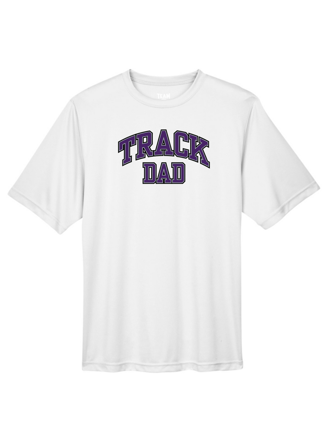 Camiseta de rendimiento para hombre de Martha's Vineyard Track Mom/Dad (TT11)