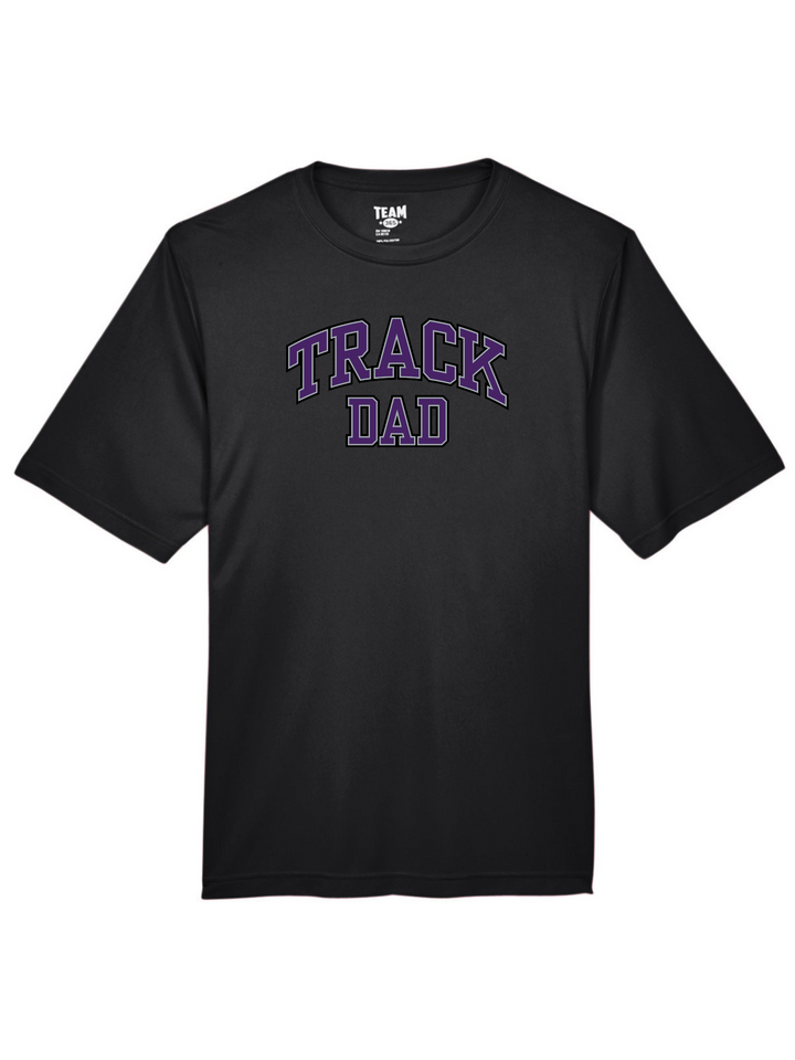 Camiseta de rendimiento para hombre de Martha's Vineyard Track Mom/Dad (TT11)