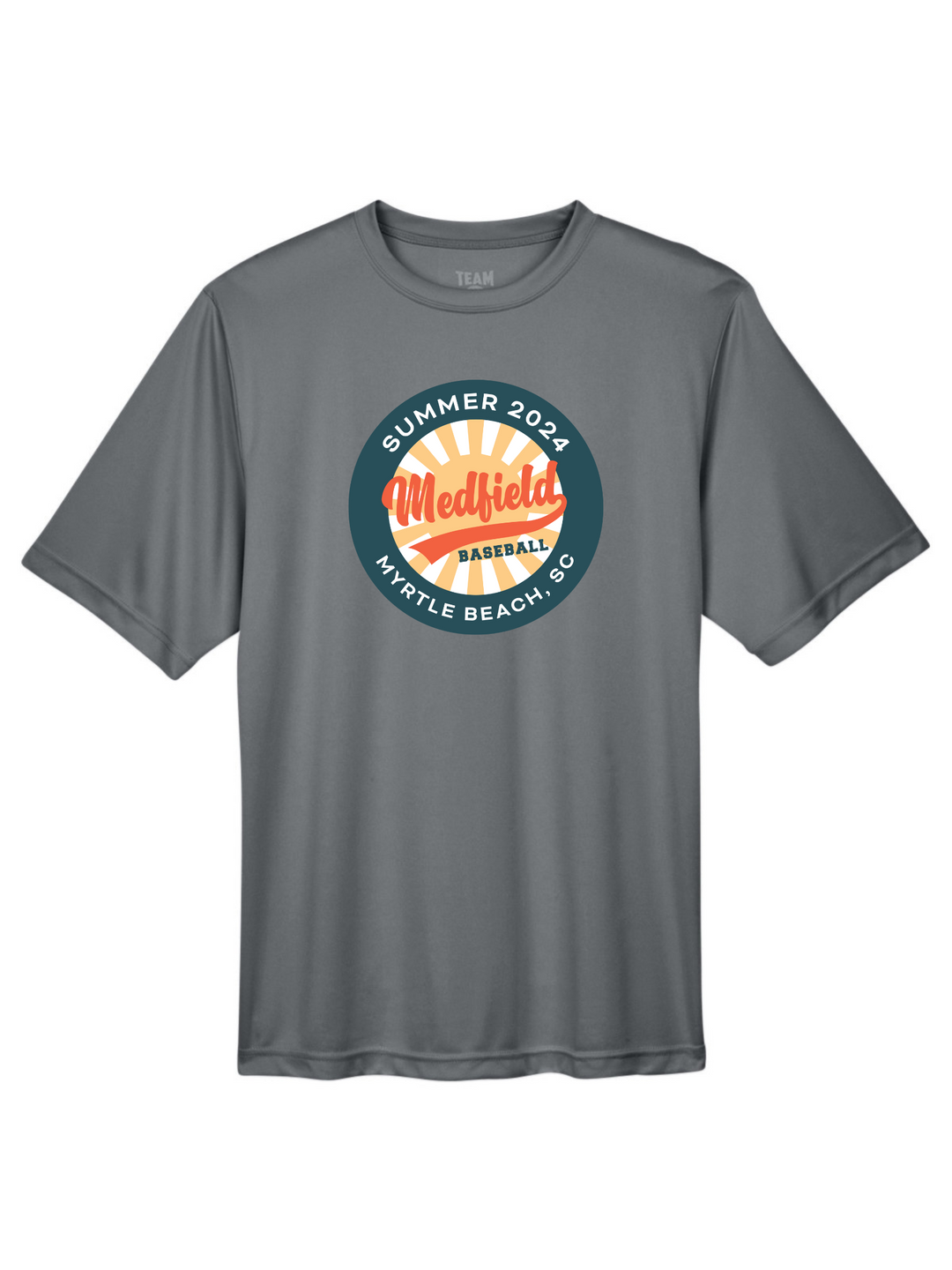 Camiseta de béisbol Medfield 12U de alto rendimiento para hombre (TT11)