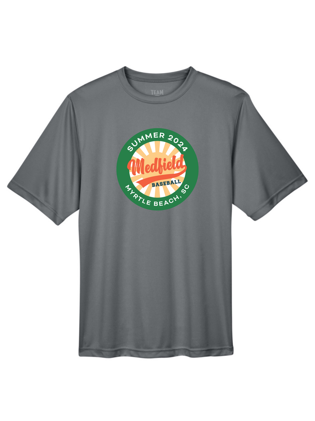 Camiseta de béisbol Medfield 12U de alto rendimiento para hombre (TT11)