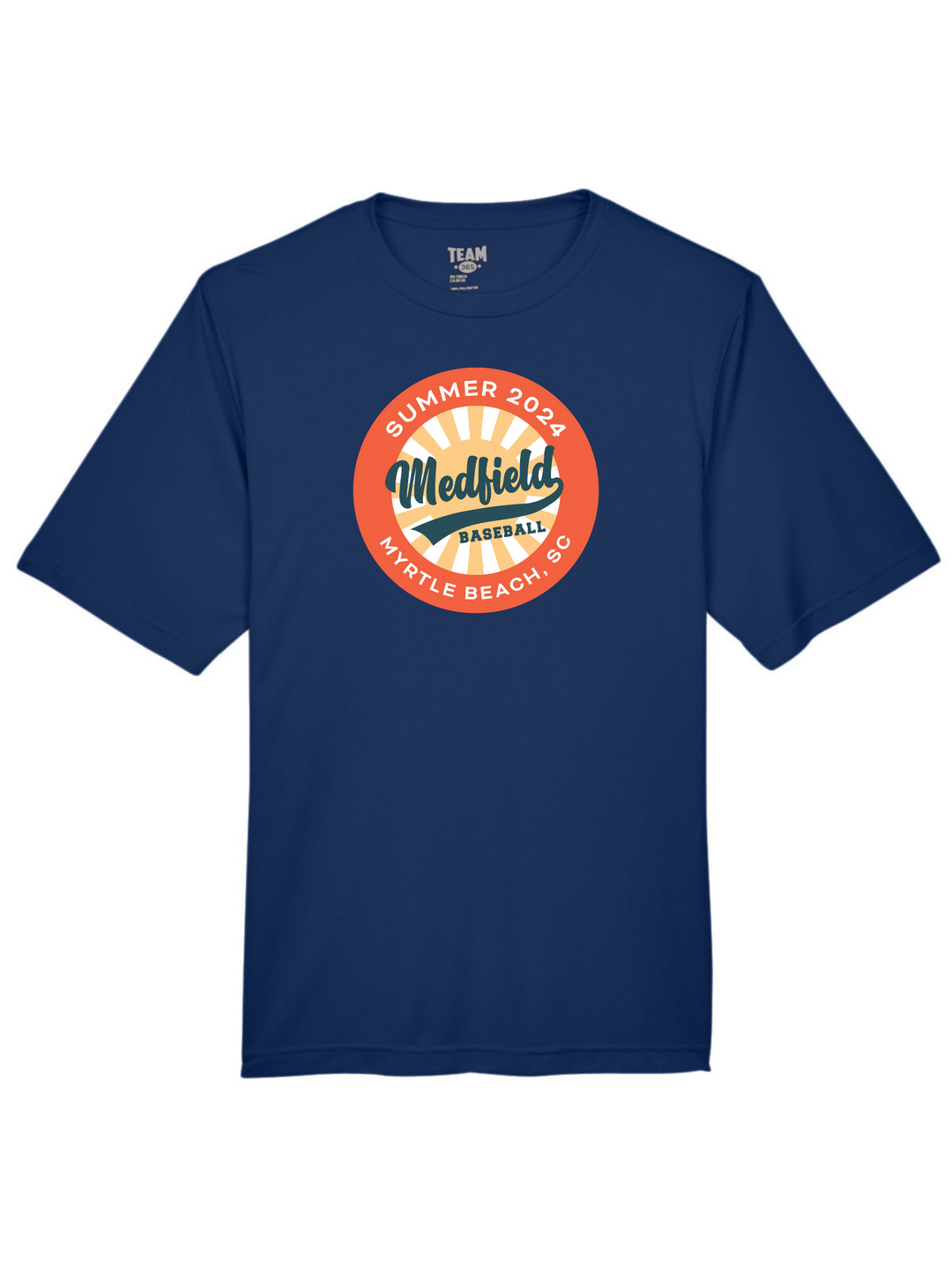 Camiseta de béisbol Medfield 12U de alto rendimiento para hombre (TT11)