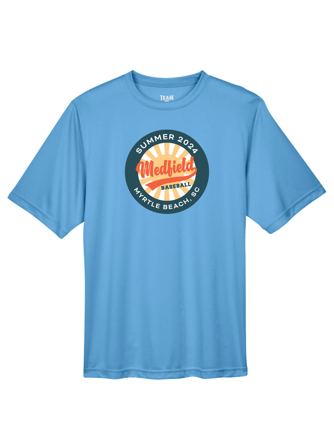 Camiseta de béisbol Medfield 12U de alto rendimiento para hombre (TT11)