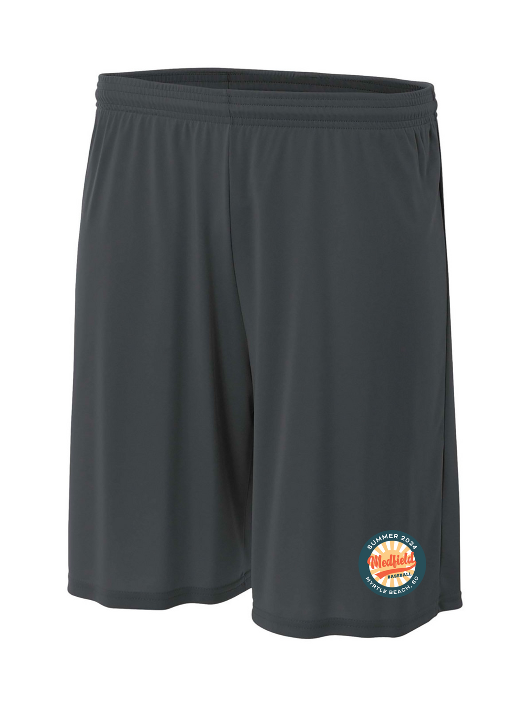 Medfield 12U Baseball - A4 Youth Cooling Performance Polyester Short (NB5244)