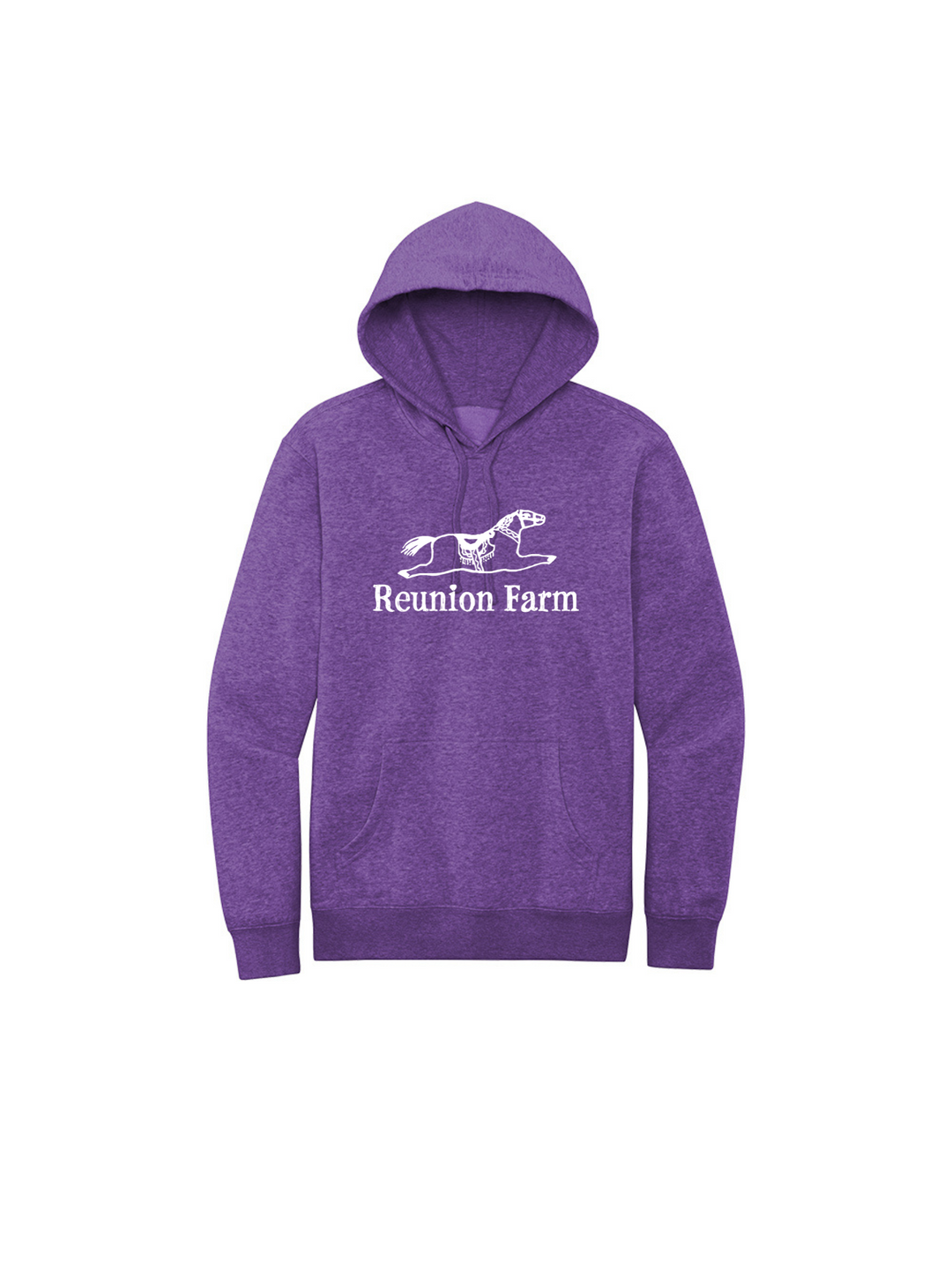 Reunion Farm - Sudadera con capucha de polar para adultos (DT6100)