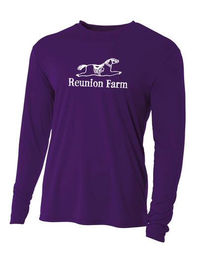 Reunion Farm - Camiseta de manga larga refrescante y de alto rendimiento para hombre (A4N3165)