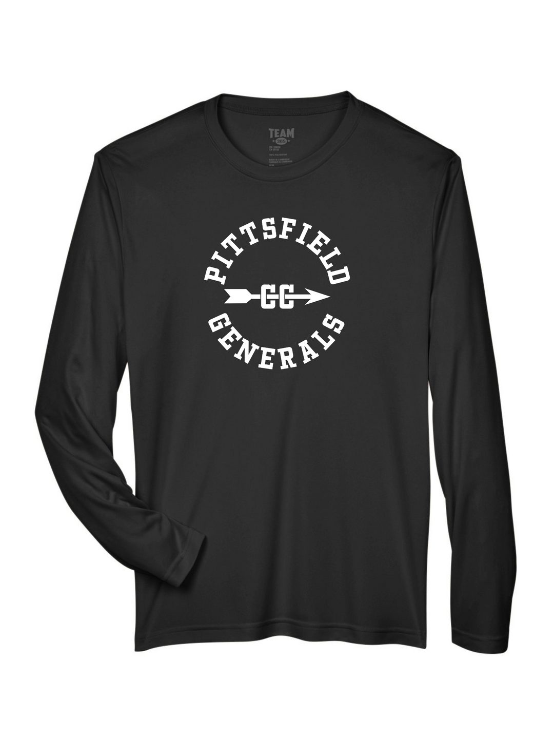 Pittsfield Cross Country -  Men's Zone Performance Long-Sleeve T-Shirt (TT11L)