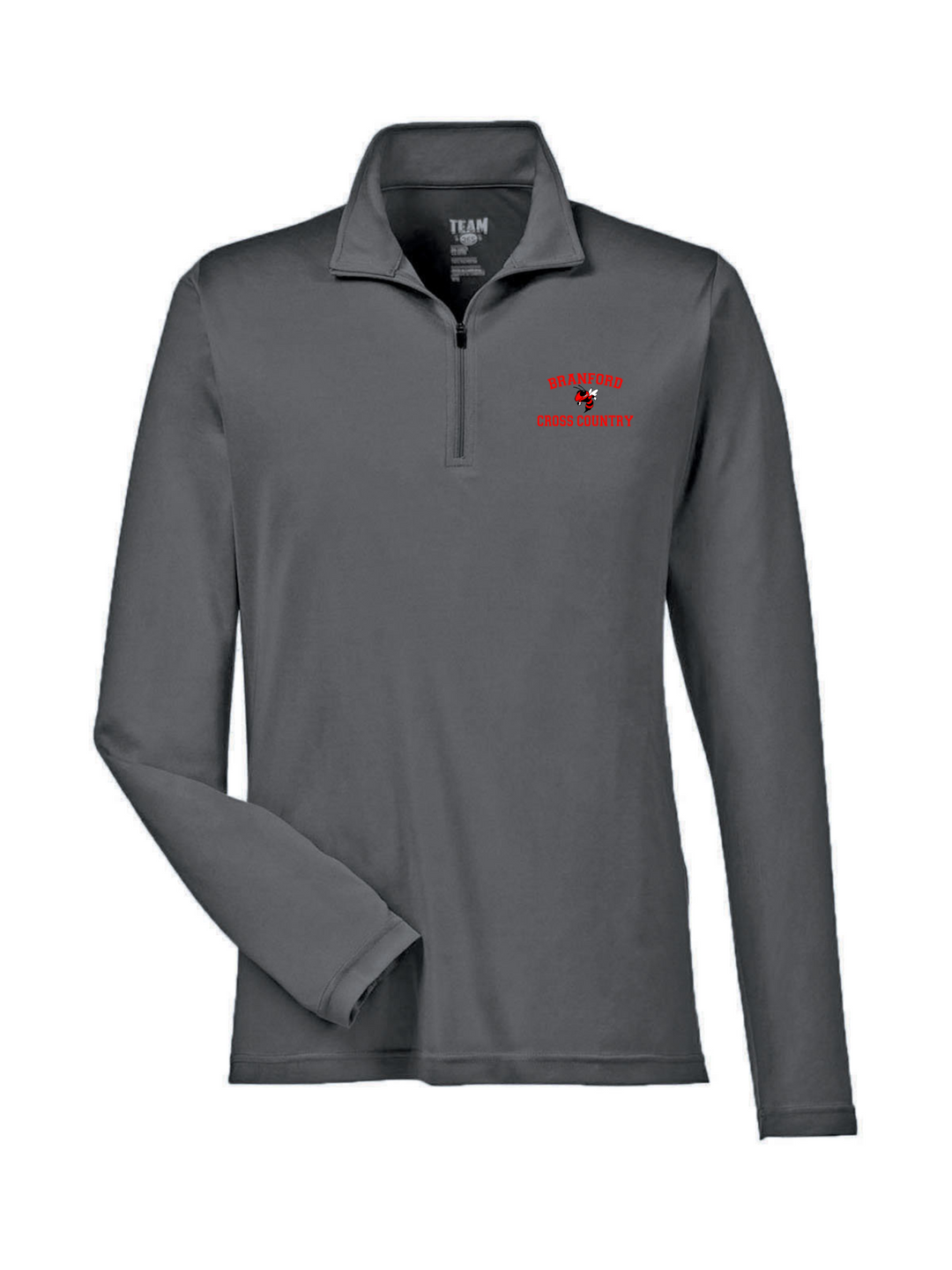 Branford Cross Country - Team 365 Men's Zone Performance Quarter-Zip (TT31)