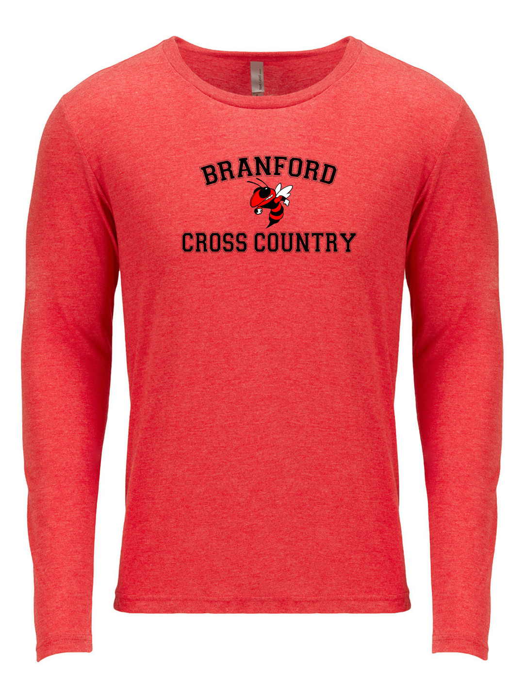 Camiseta de manga larga triblend para hombre de Branford Cross Country - Next Level Apparel (6071)