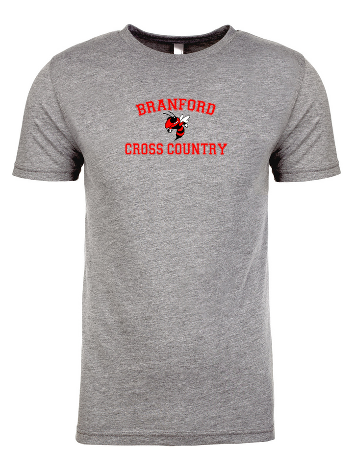 Branford Cross Country - Next Level Apparel Unisex Triblend T-Shirt (6010)