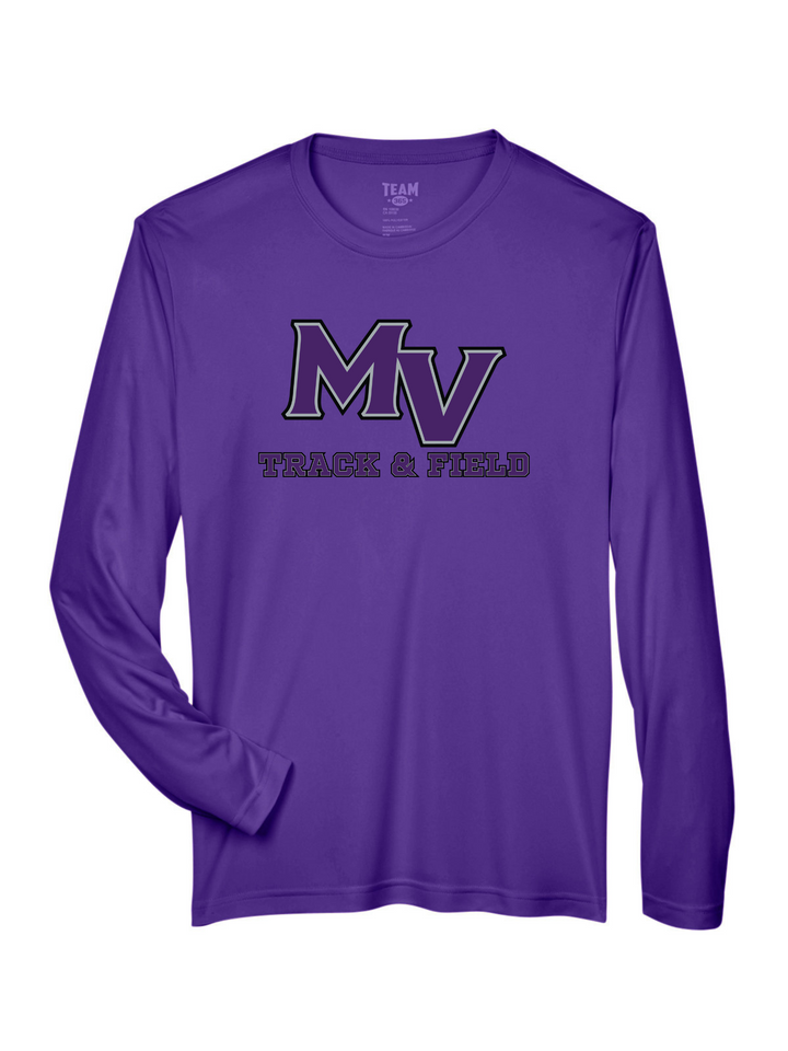 Martha's Vineyard Track and Field -  Men's Zone Performance Long-Sleeve T-Shirt (TT11L)