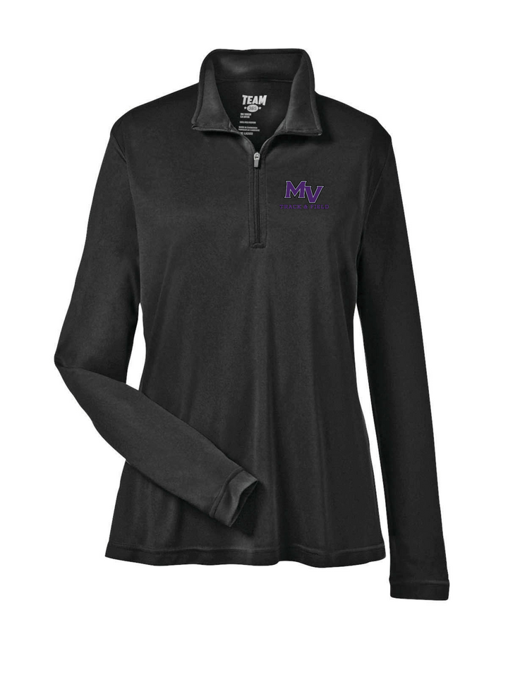 Martha's Vineyard Track and Field- Team 365 Ladies' Zone Performance Quarter-Zip (TT31W)