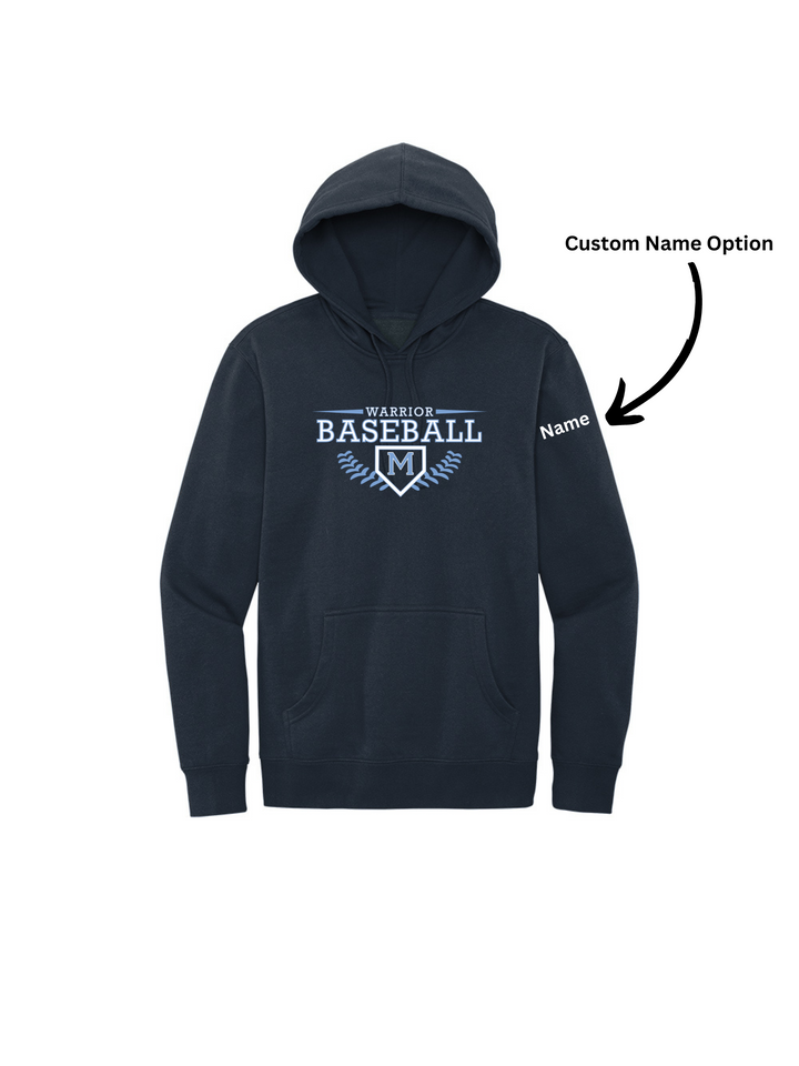 Sudadera con capucha polar unisex VIT de Medfield Baseball (DT6100)