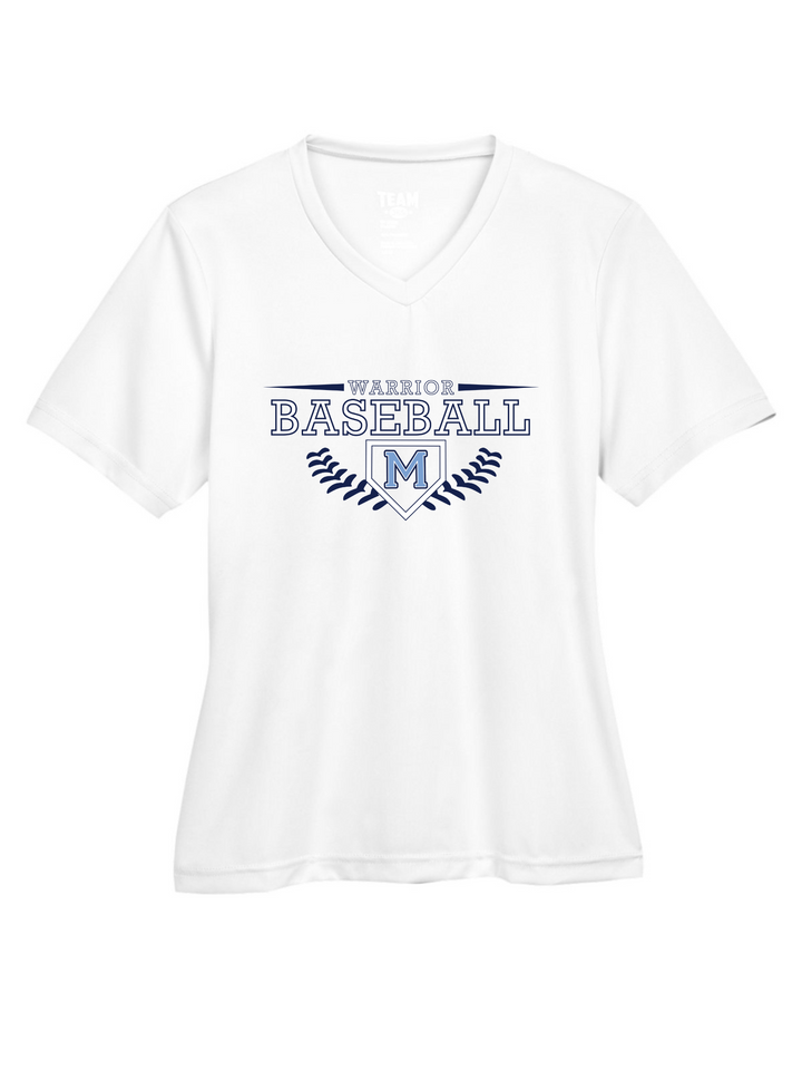 Camiseta de béisbol de alto rendimiento para mujer de Medfield (TT11W)