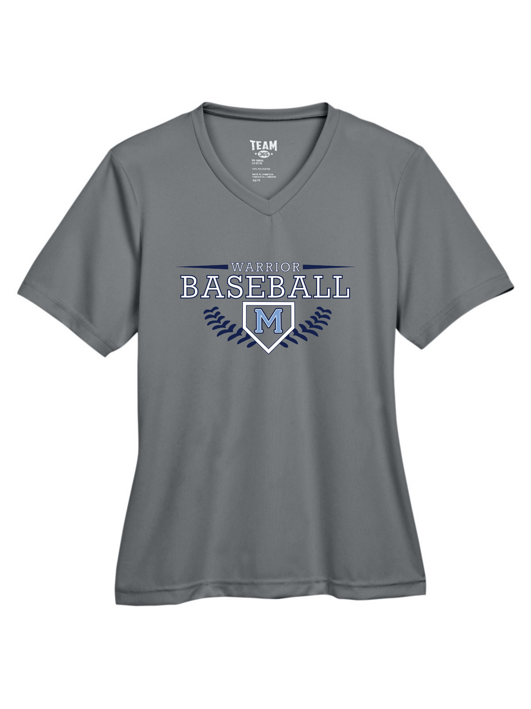 Camiseta de béisbol de alto rendimiento para mujer de Medfield (TT11W)